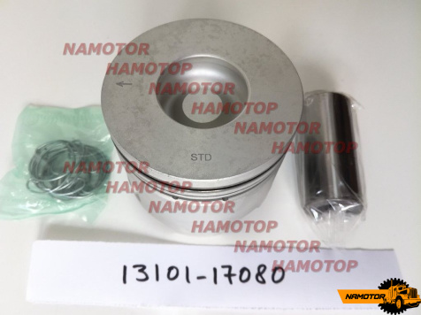 Поршень ДВС TOYOTA 1HD-FT "STD". 13101-17080, 13101-17090, 13101-17091. (D=41,8мм). ALFIN/GAL